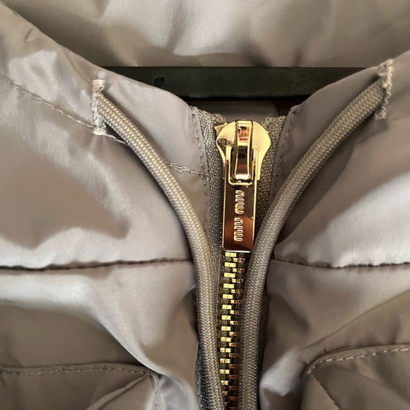 Miu miu cropped zip up - Picture 3 of 6